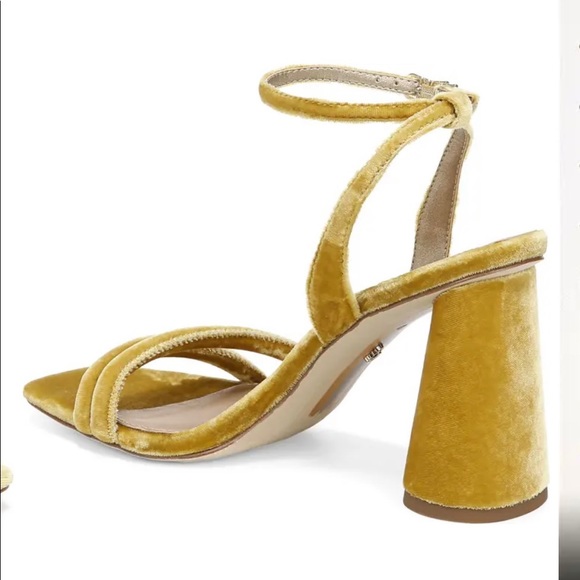 Sam Edelman Kia ankle strap sandal sz 8 saffron - Picture 5 of 8